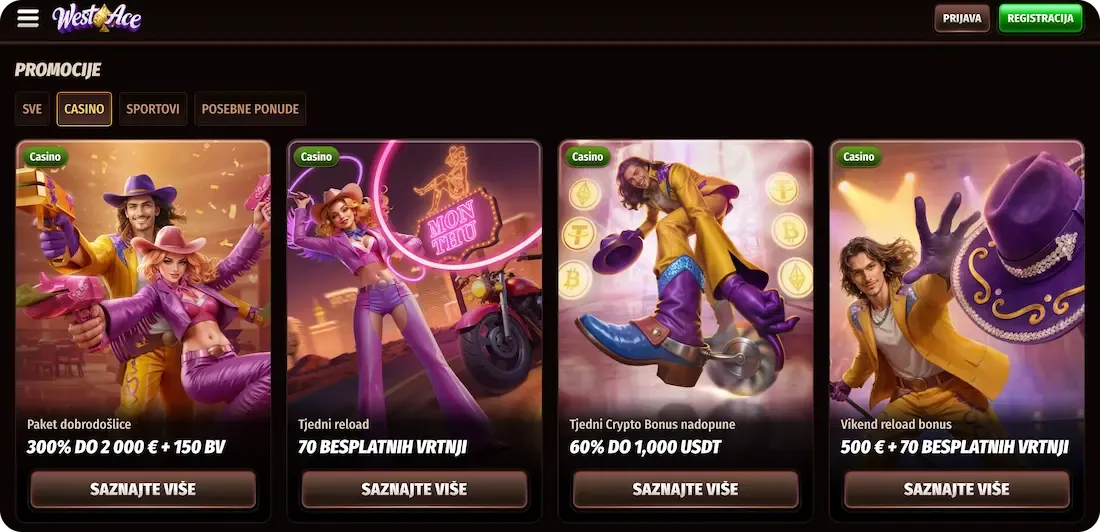 westace casino bonus casino