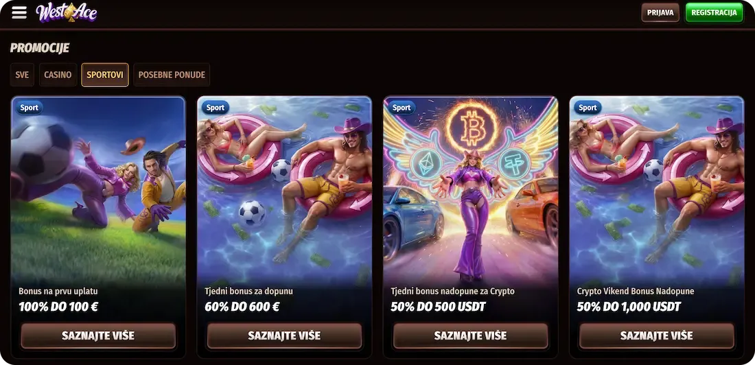 westace casino bonus sport